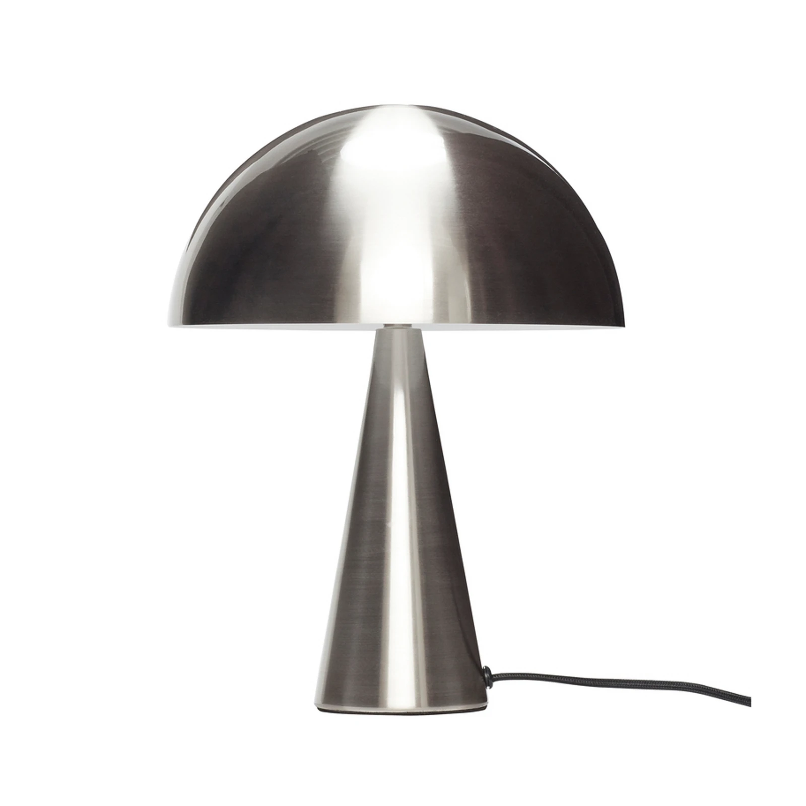 HÜBSCH Lampe à poser Mush Mini, nickel, fer, E14