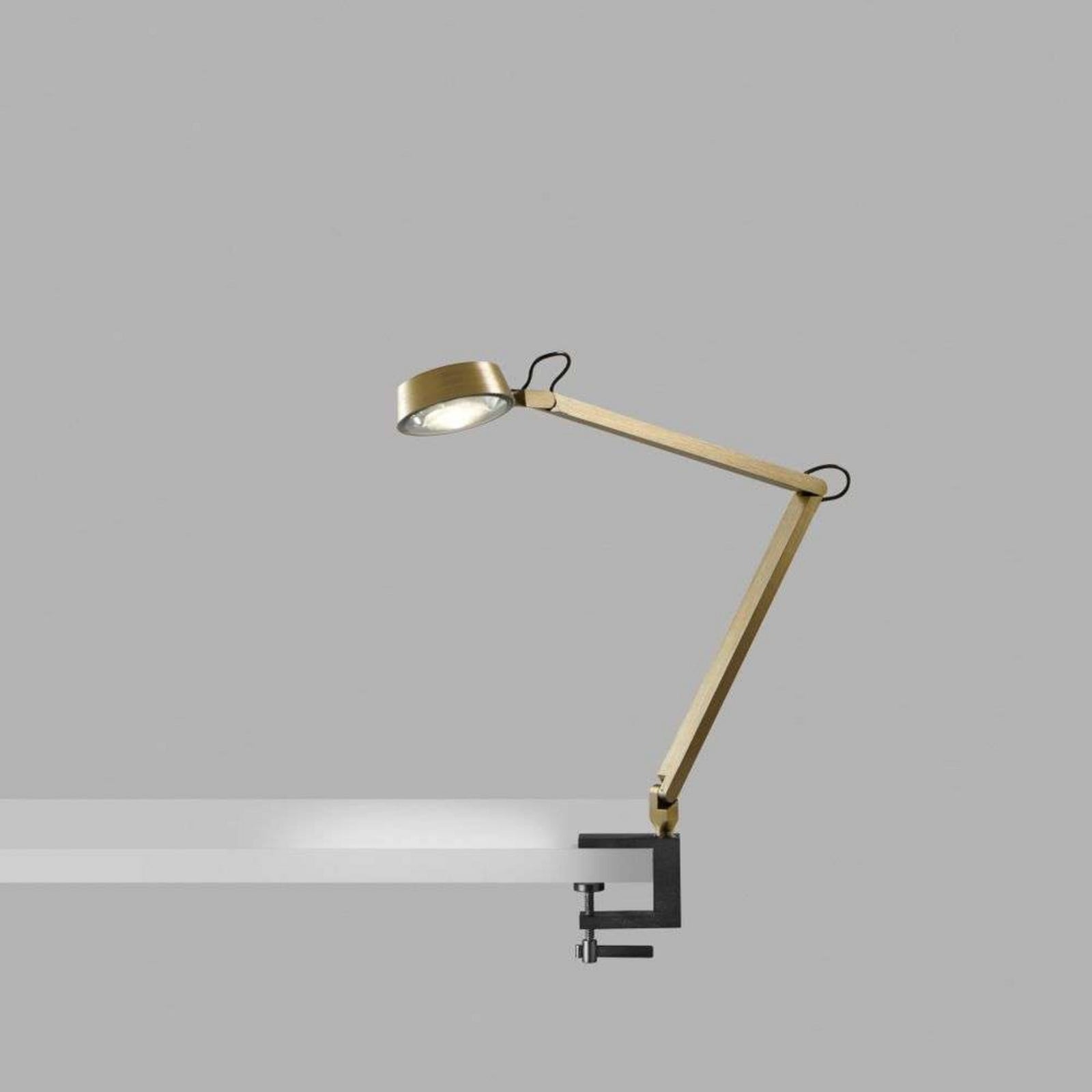 Dark T1 Bordlampe m/Base Brass LIGHT-POINT - Stue - Aluminium