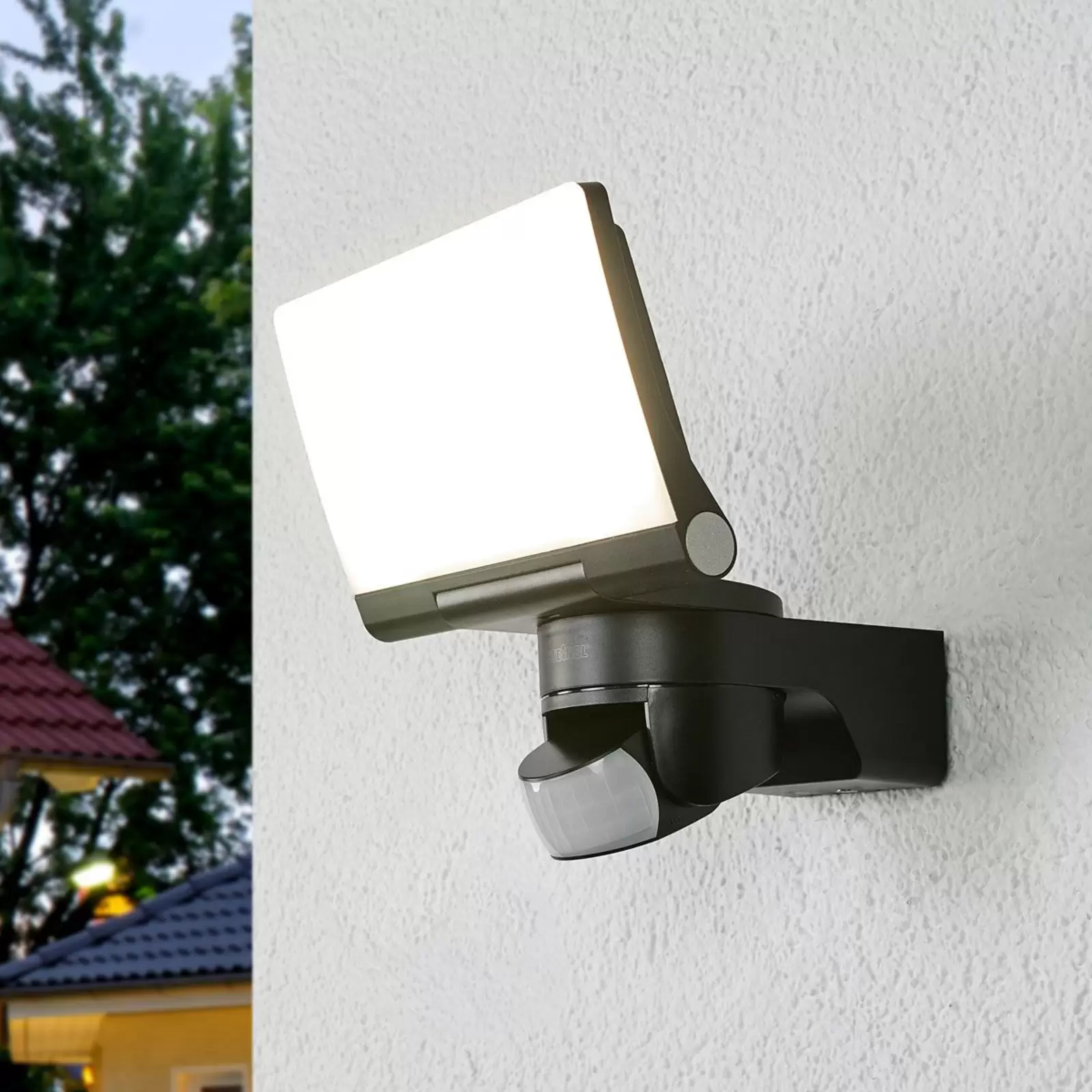 STEINEL XLED Home 2 S Sensor-Außenstrahler schwarz