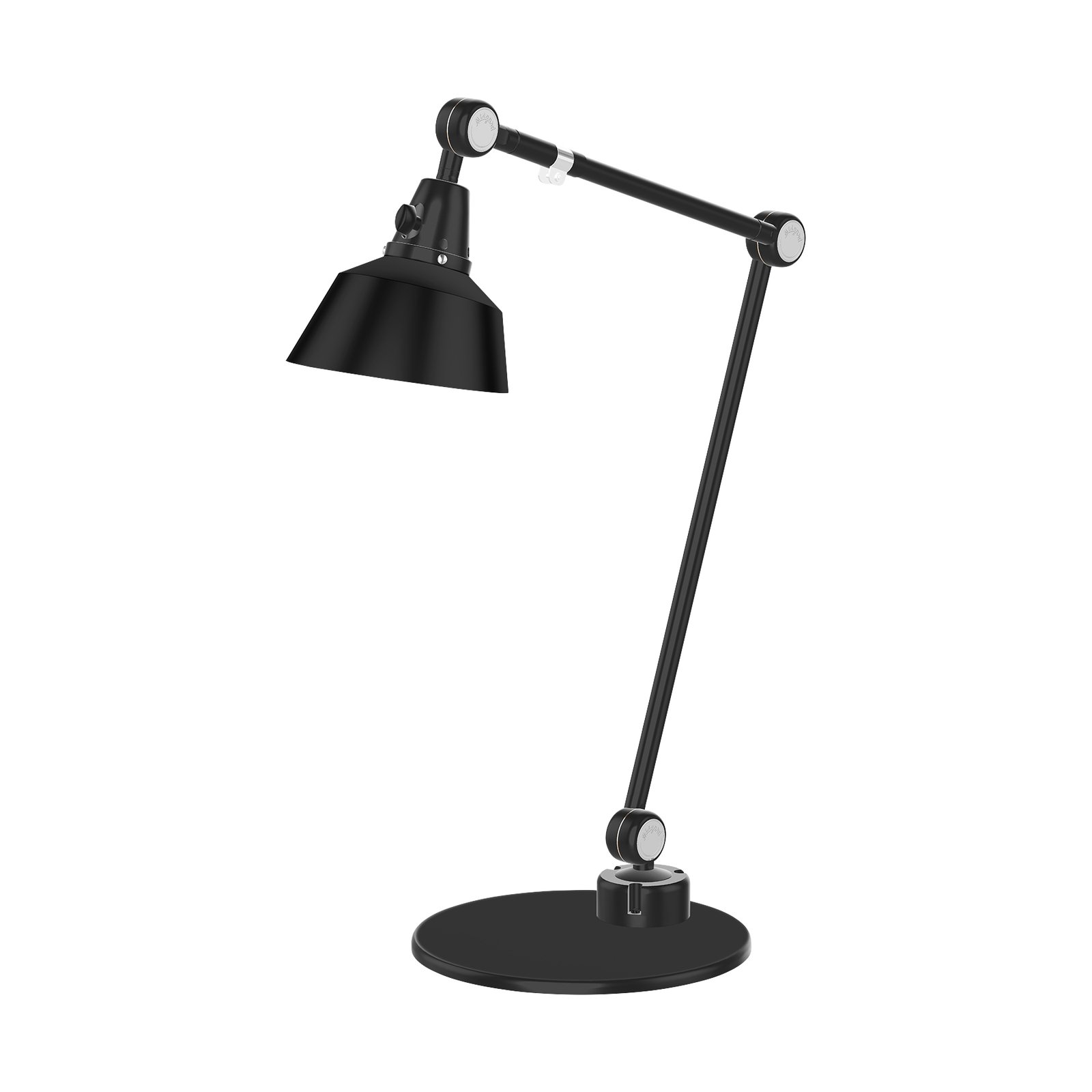 midgard modular TYP 551 lámpara de mesa negra 60 cm