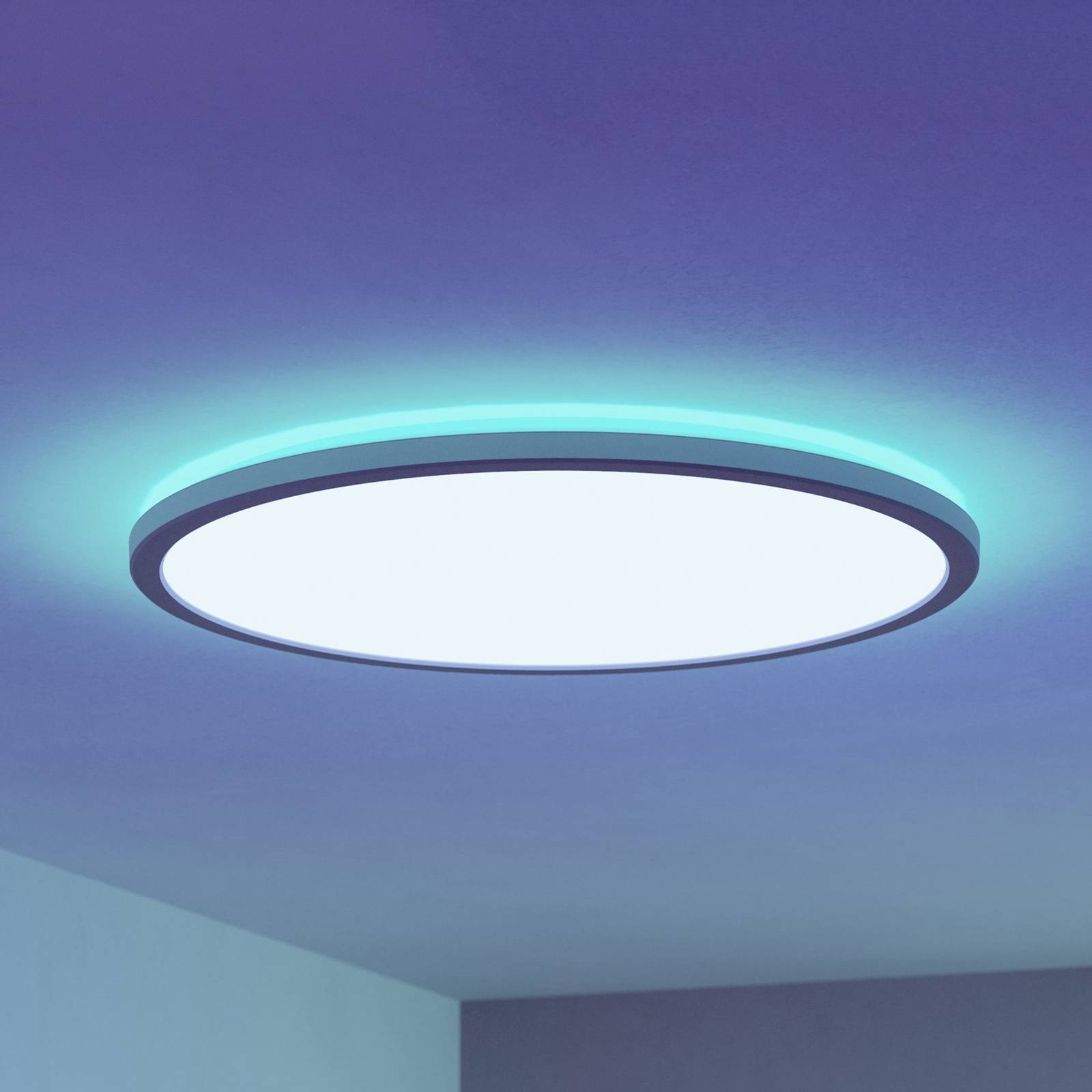 EGLO connect LED-Deckenlampe Rovito-Z, weiß, Ø 50 cm günstig online kaufen