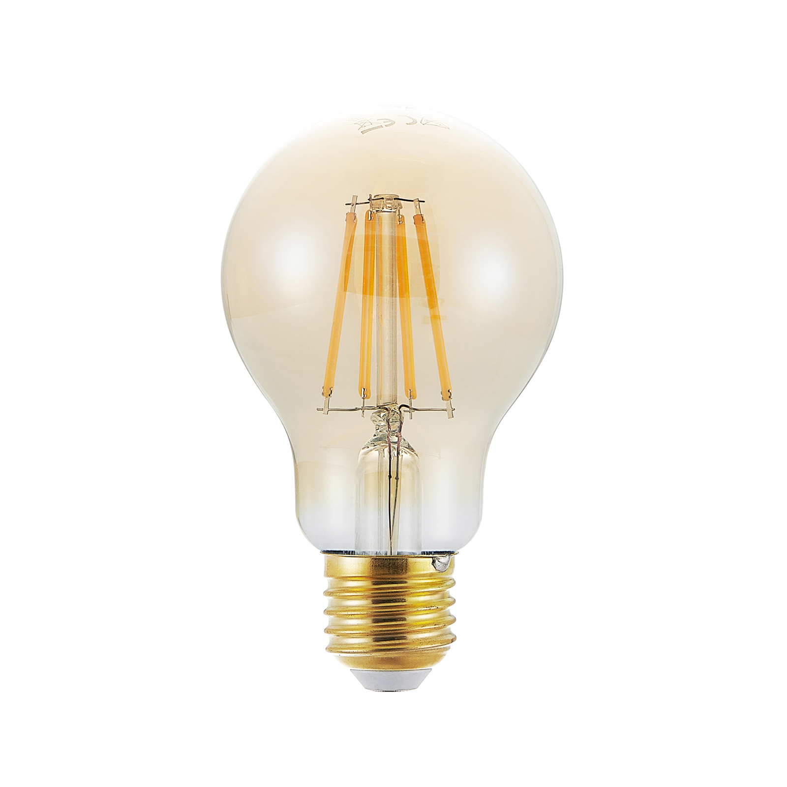 LED žiarovka E27 6,5W 825 jantárová stmievač 3 ks