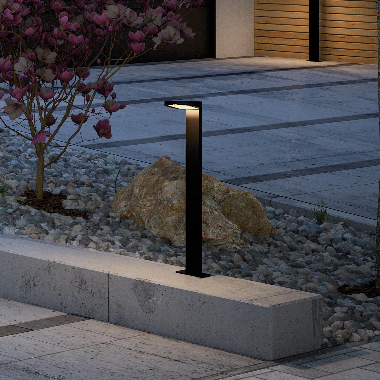 Ryse Gartenleuchte Solcelle m/Sensor Anthrazit - Paulmann