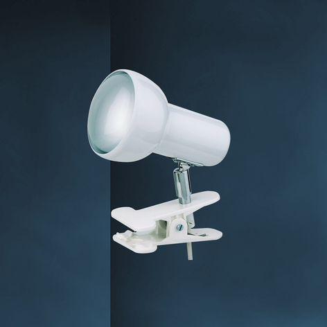 Lampe à pince EIFEL blanche