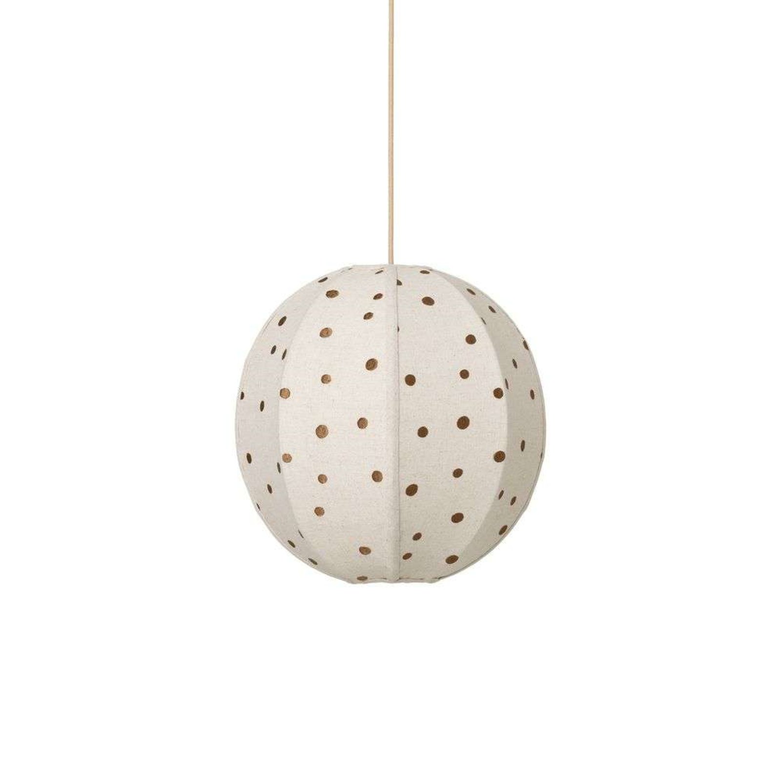 Dots Skärm Embroidered Textile - Ferm Living