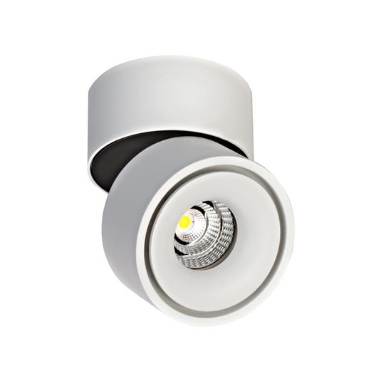 BRUMBERG LED-Deckenstrahler Circle Maxi, Ø 10 cm, weiß | Lampenwelt.de