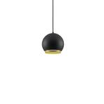 Sivaniel Lustră Pendul Ø25 Black/Gold - Lucande