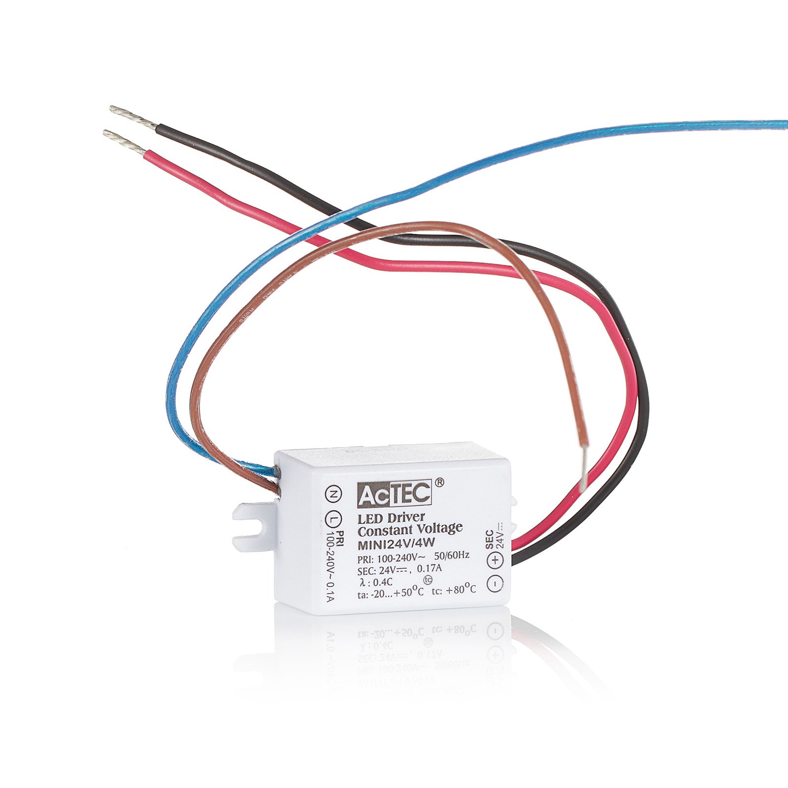 AcTEC Mini -LED-muuntaja CV 24V, 4W, IP65