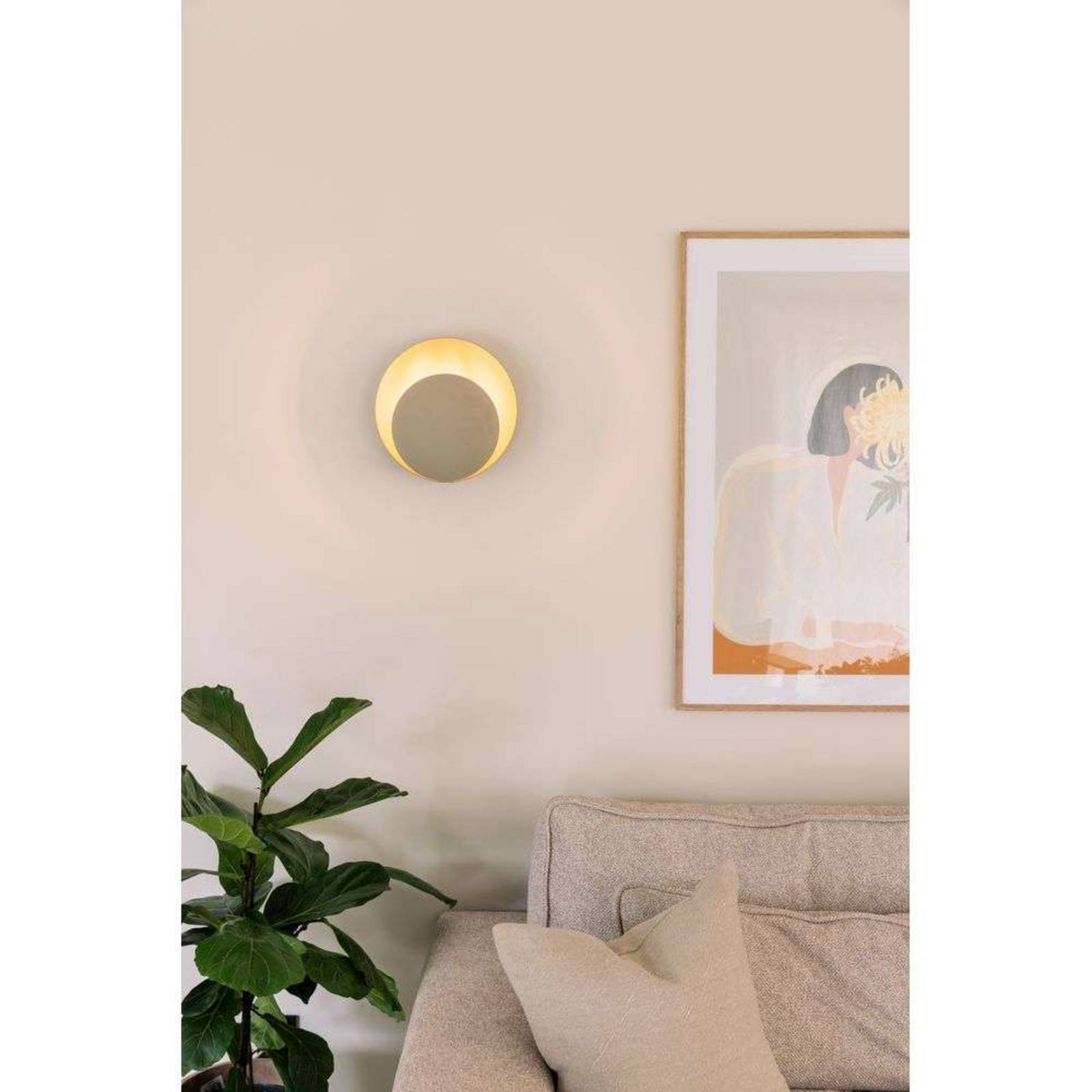 Globen Lighting Wandleuchte ORBIT, beige, Ø 30 cm günstig online kaufen