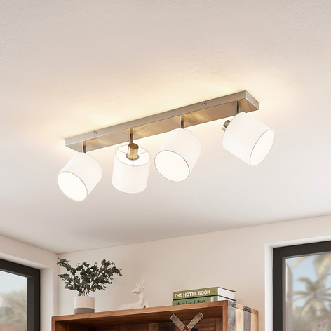 Lindby Stannis lampa sufitowa z 4 kloszami