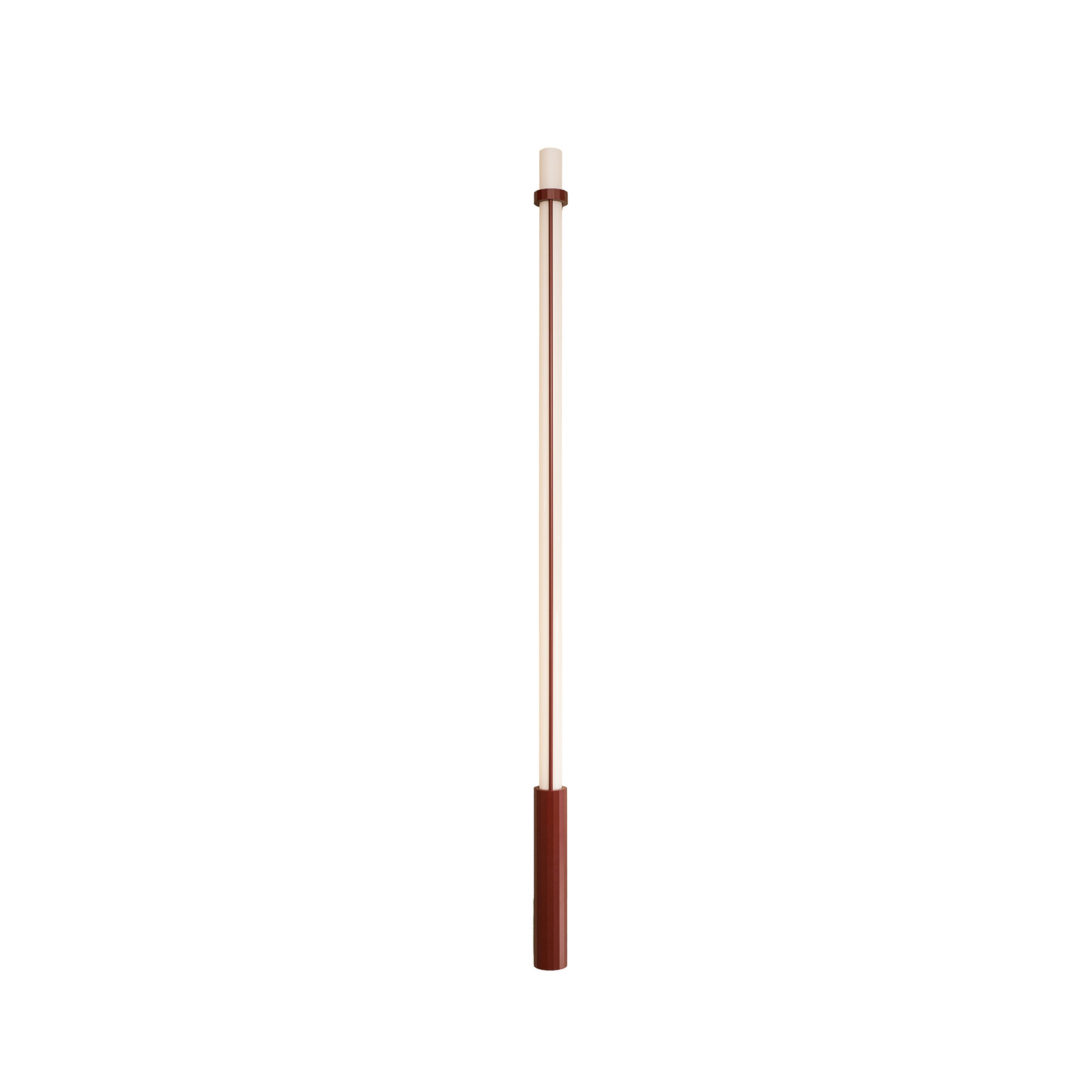 Applique murale LED « In Fine », rouge, hauteur 160 cm, IP65 - DCW