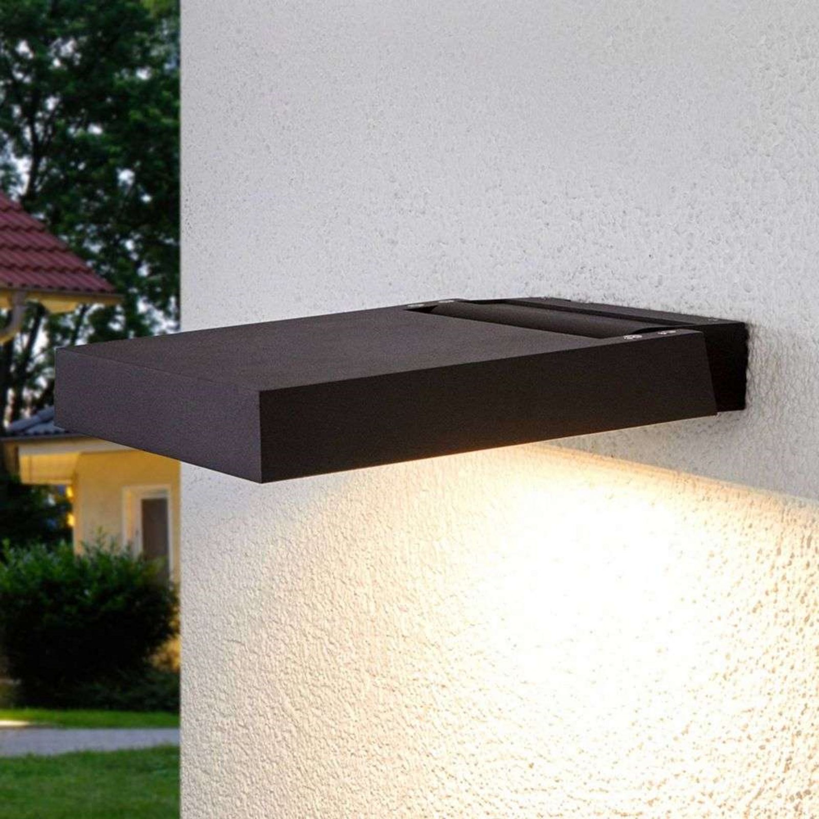 Maico Buiten Wandlamp Dark Grey - Lucande