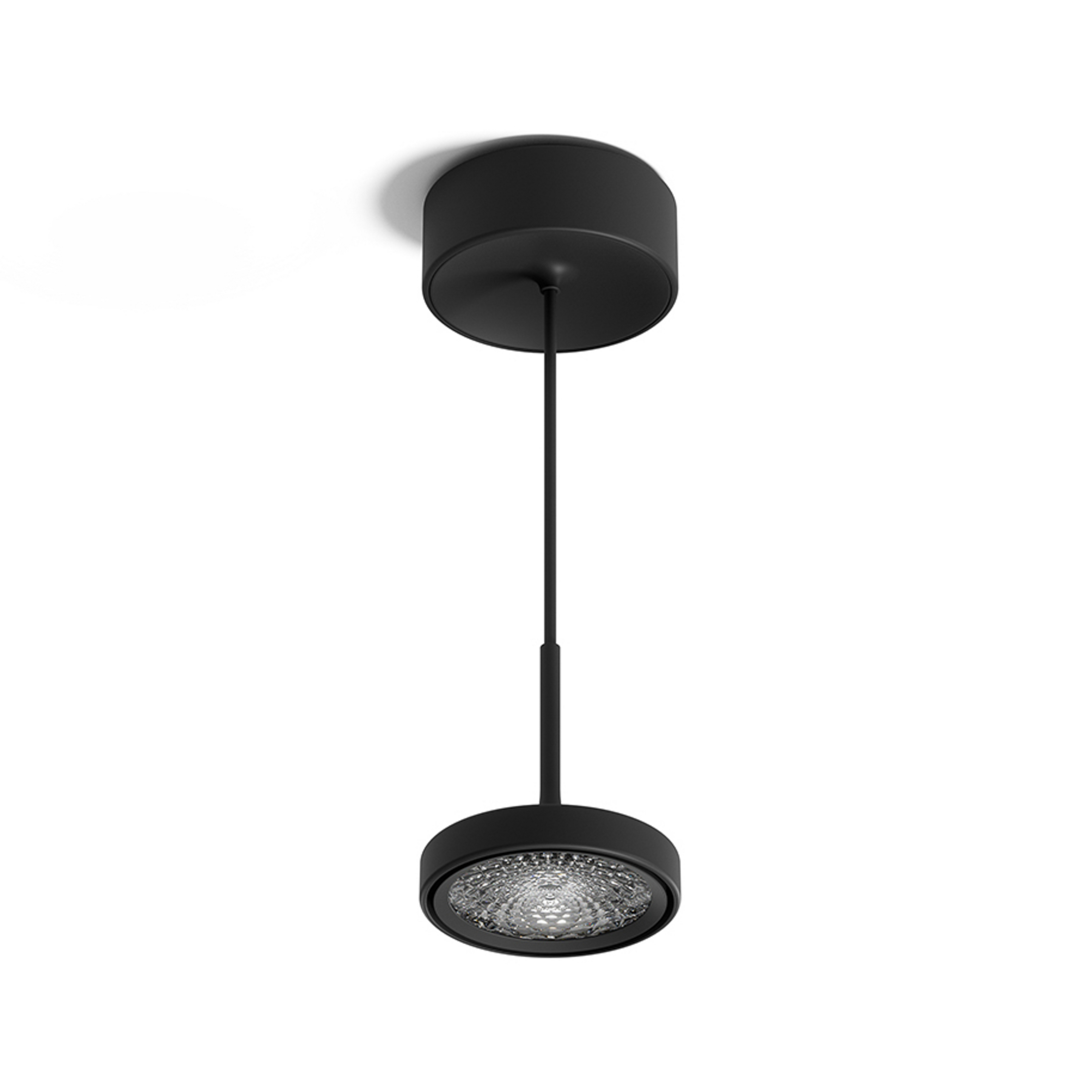 Nivo LED-riippuvalaisin, musta, 36°, pinta-asennus, himmennettävä – Sigor