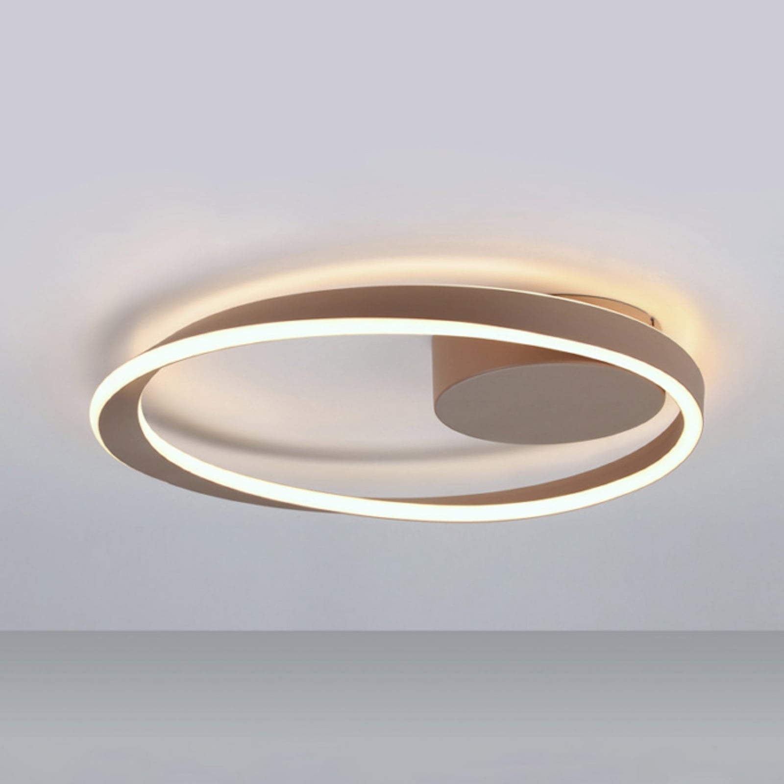 Candeeiro de teto LED EGLO CAMEROTA, bronze, Ø 41 cm, com comando à distância Candeeiro de teto LED EGLO CAMEROTA, bronze, Ø 41 cm, com comando à distância