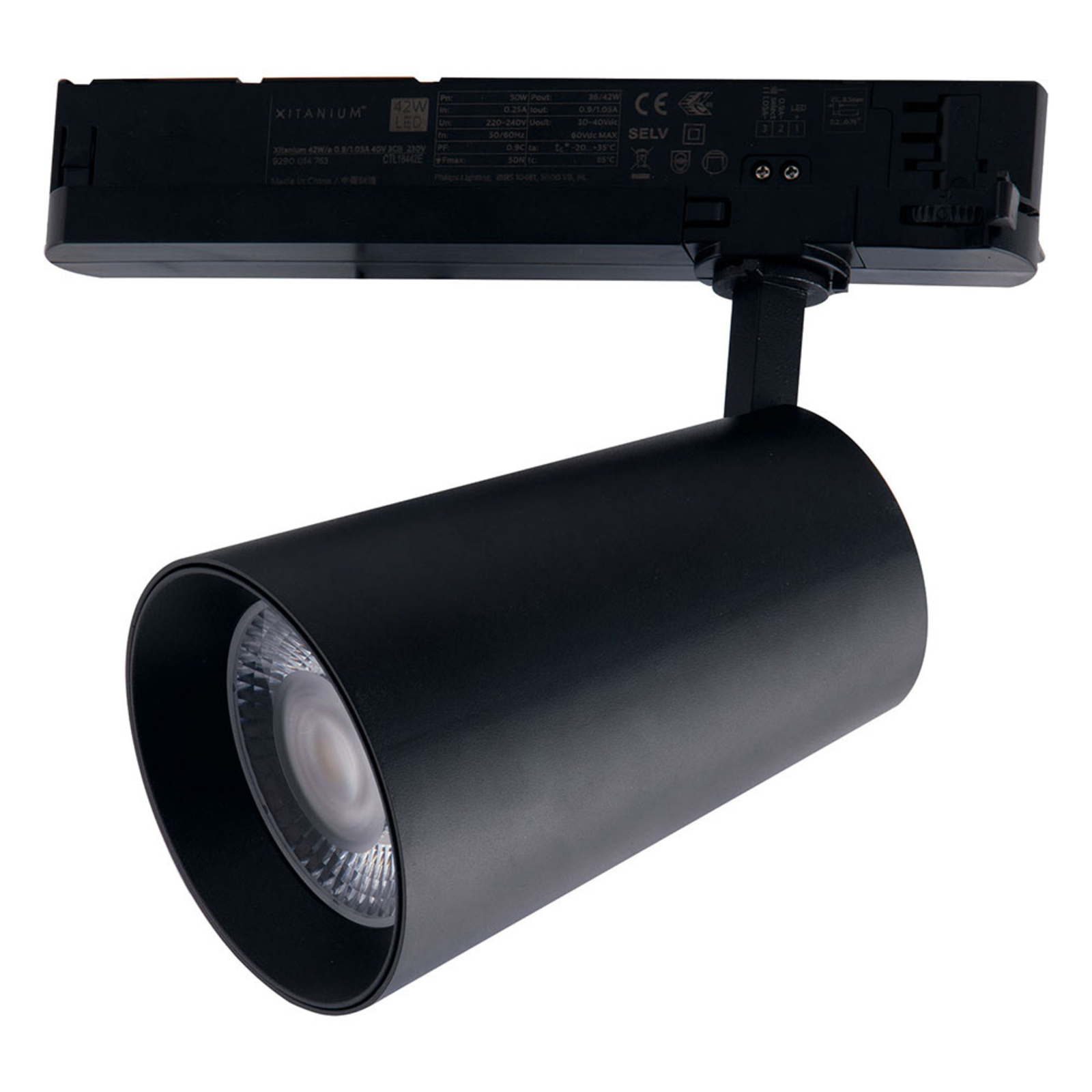 LED spotlámpa sínre Kone 3 000 K 24 W fekete