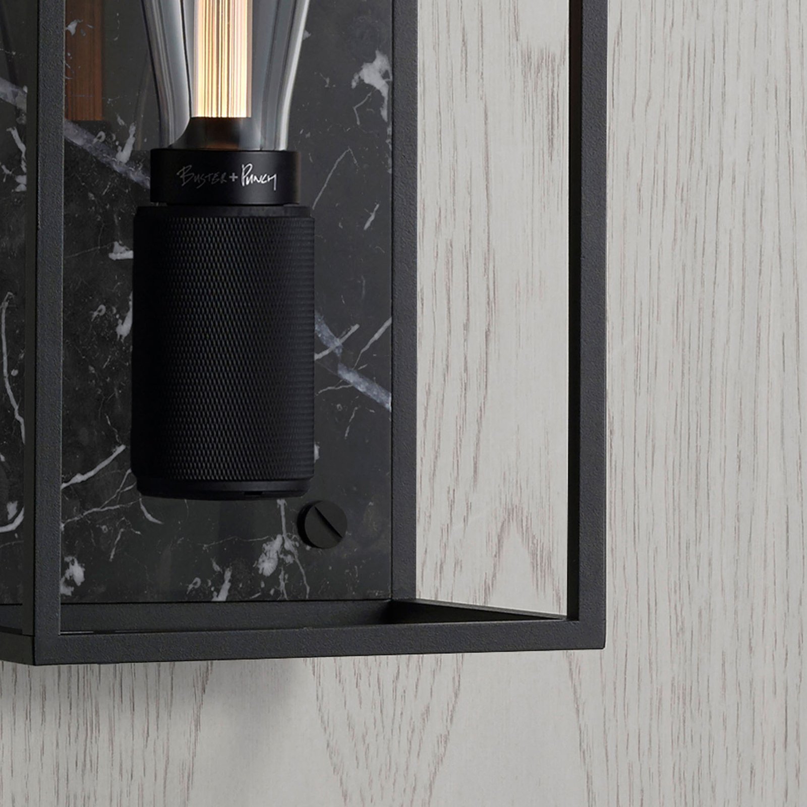 Buster + Punch Caged Wall medium marble black