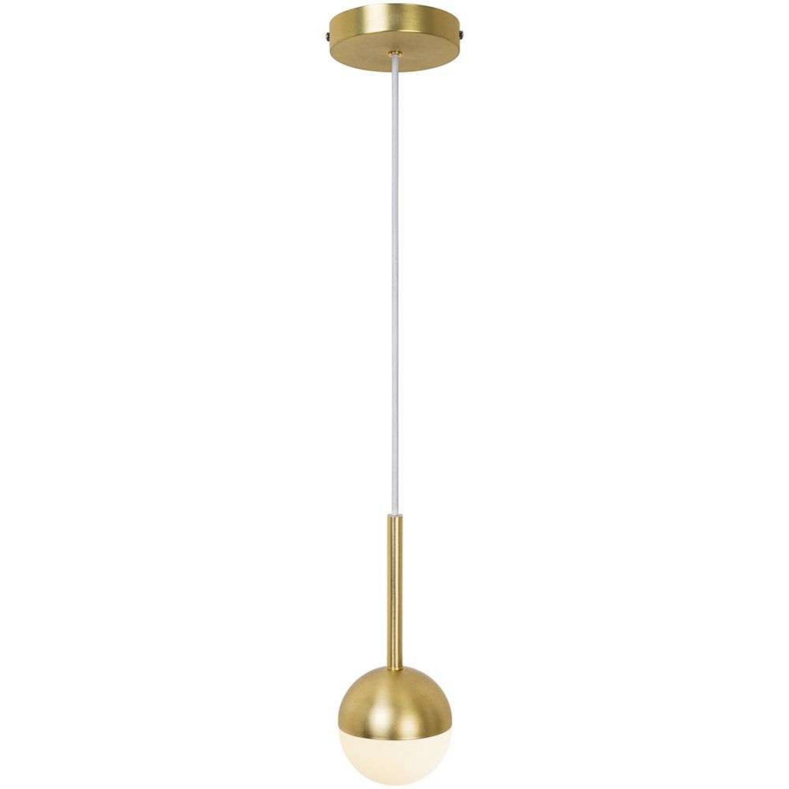 Contina Lámpara Colgante Brass/Opal - Nordlux