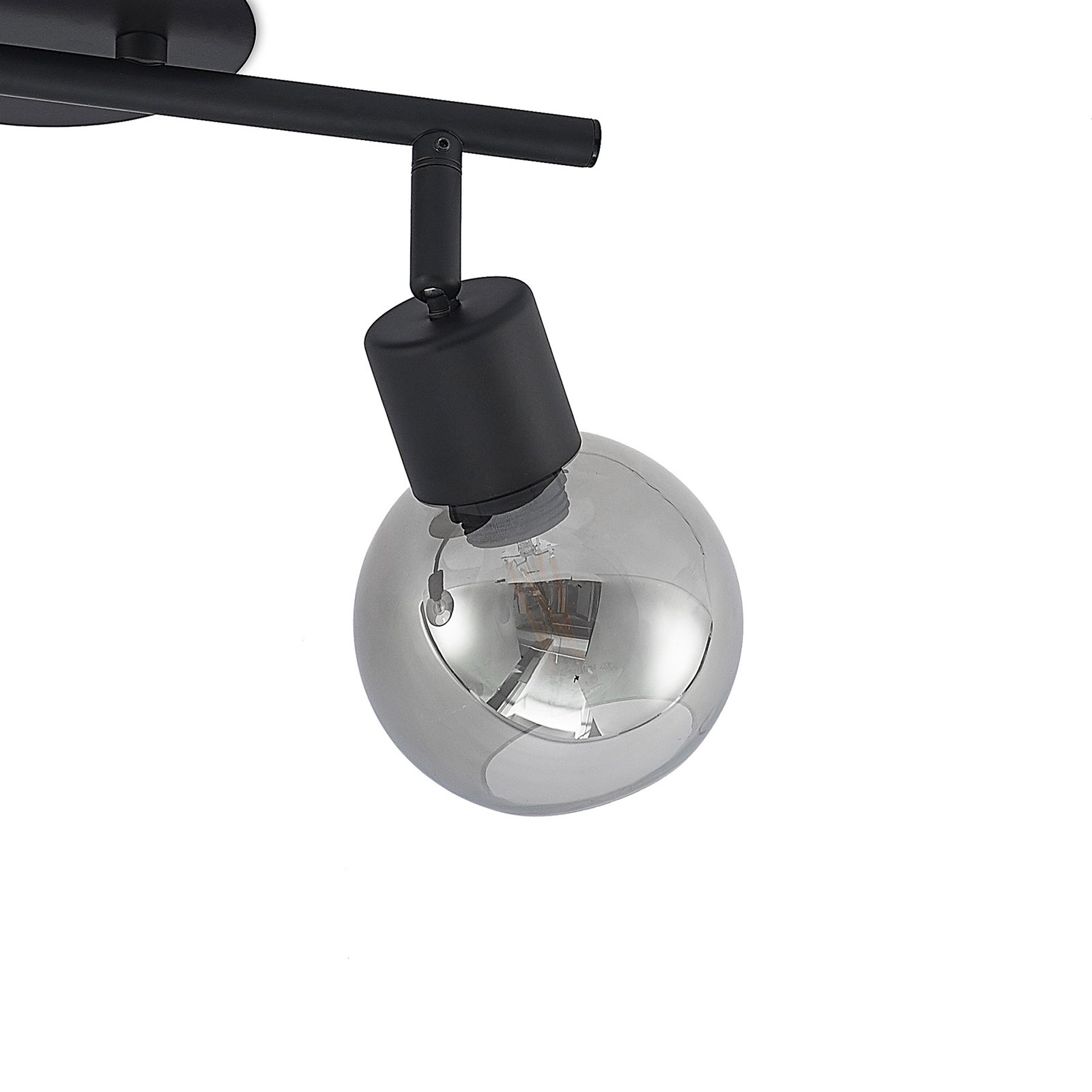 Eridia 2 Deckenleuchte Black - Lindby