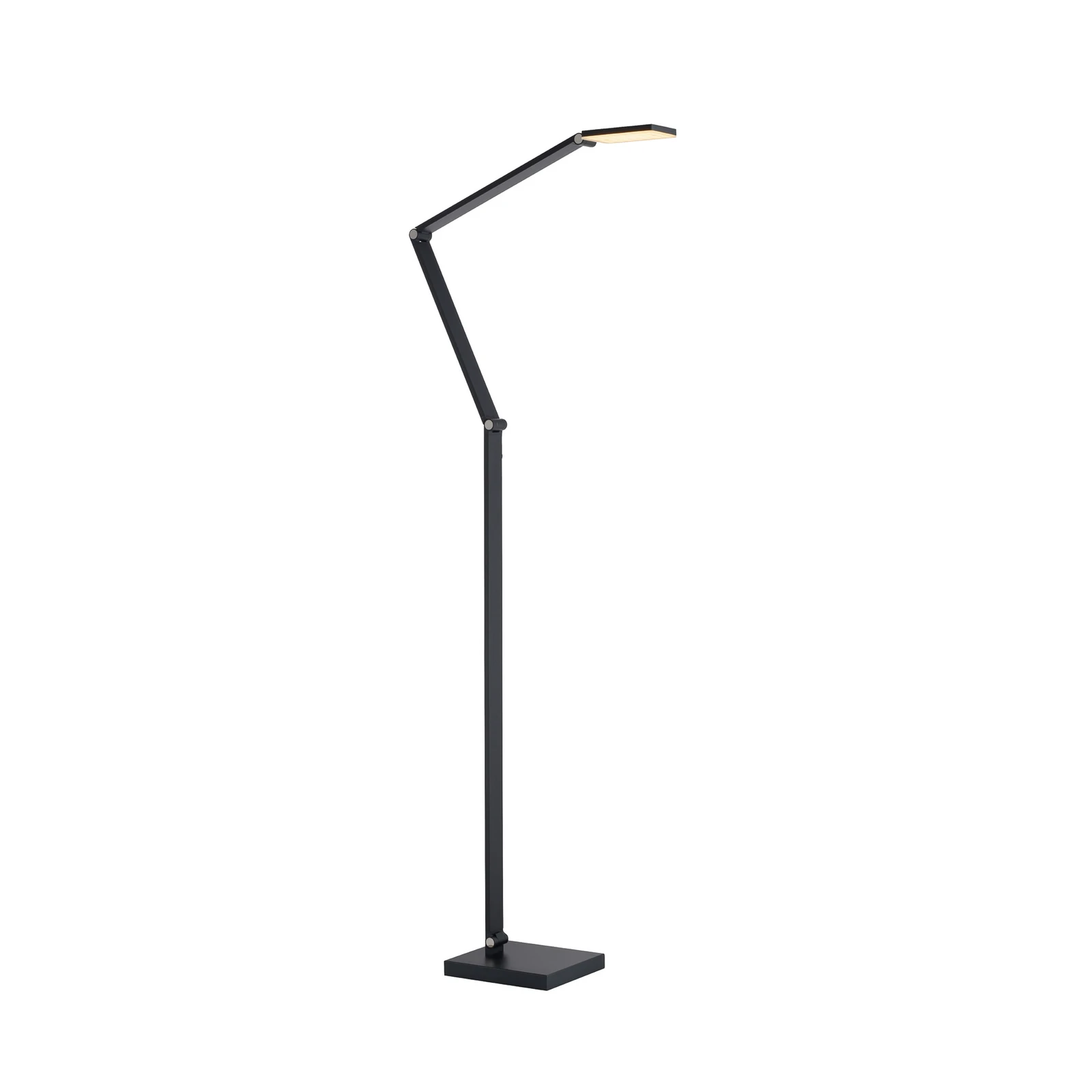 SAMSKY LED álló lámpa, szürke, magasság 161 cm, fém, érintéses
