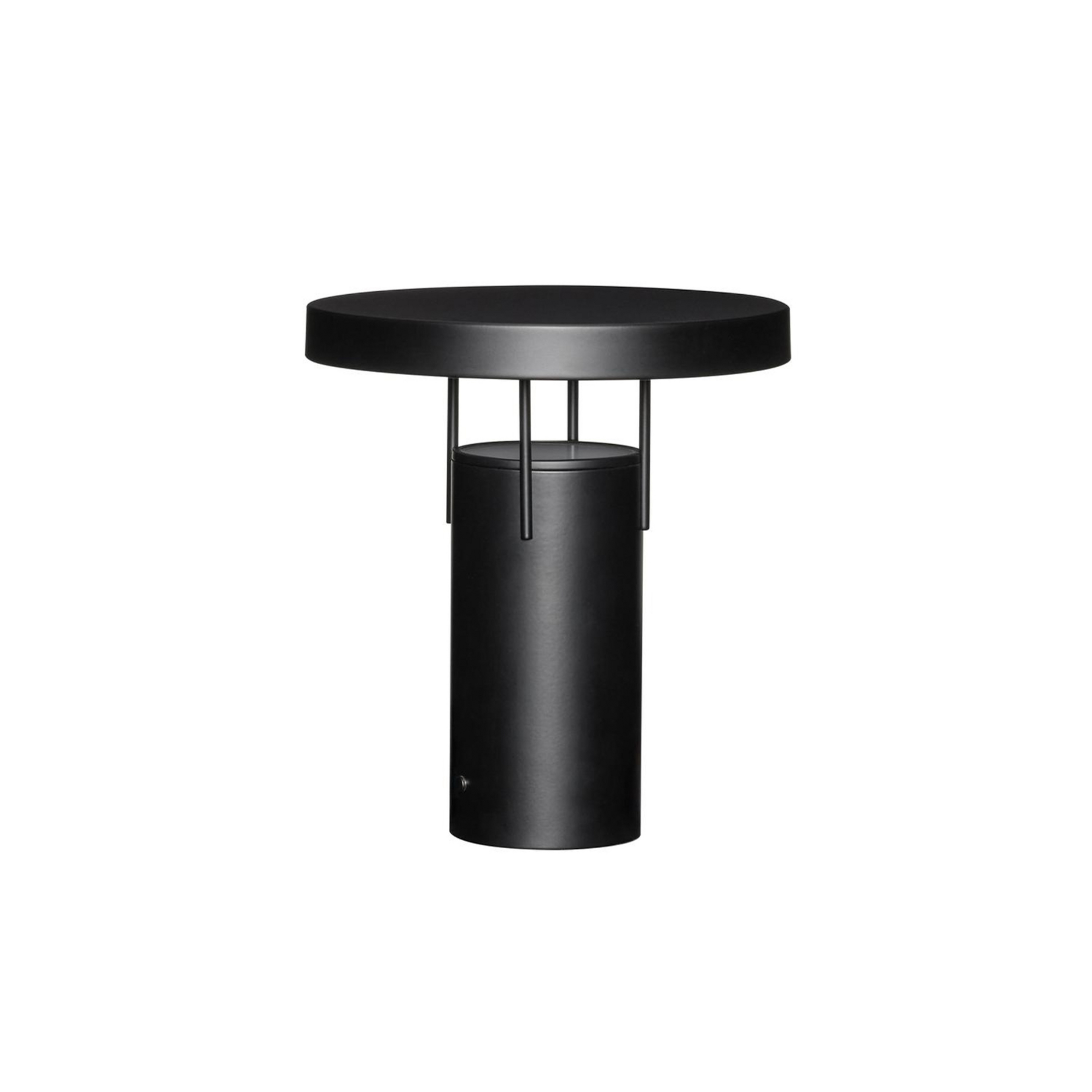 BringMe LED-Akku-Tischlampe, schwarz matt, Höhe 28cm - HÜBSCH