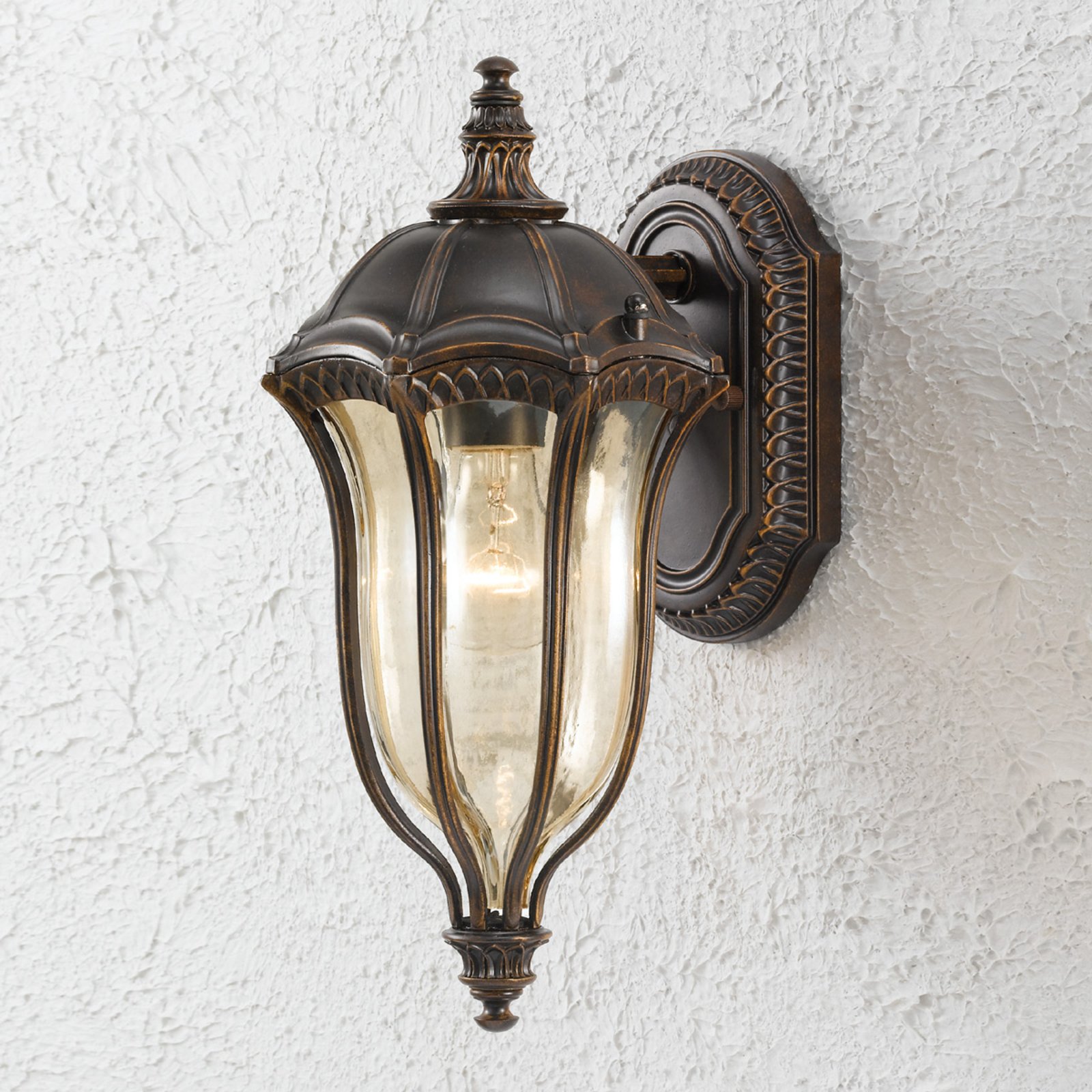 Baton Rouge wall light with no arm