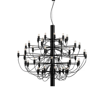 2097/50 LED Pendelleuchte Schwarz - Flos