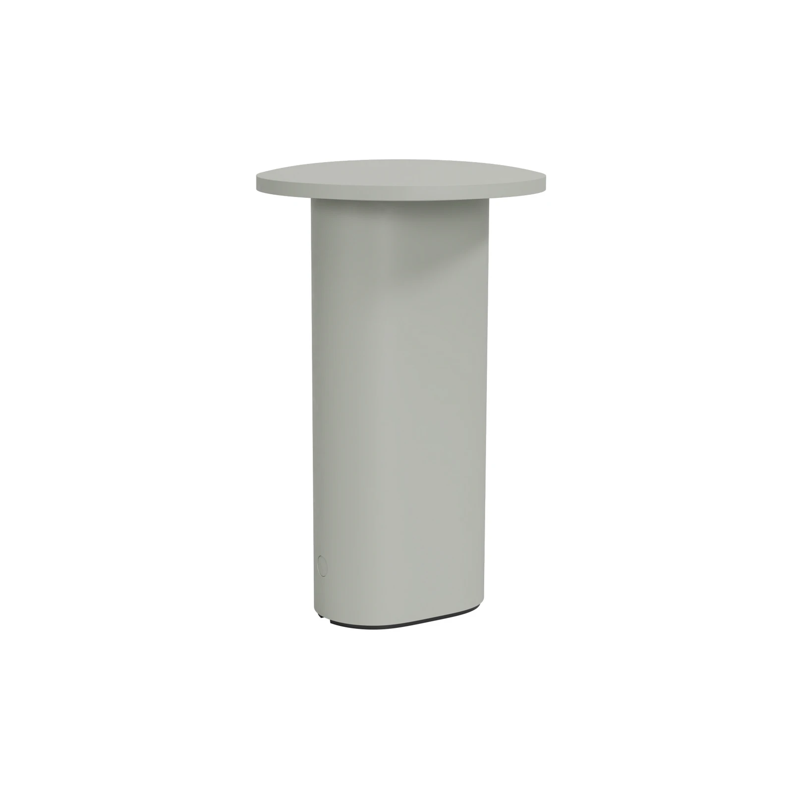 Fritz Hansen LED tafellamp op accu Solae, grijs, aluminium, IP44