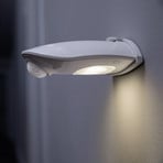 OSRAM LED-Außenwandlampe DOORLED DOWN silber Sensor Batterie