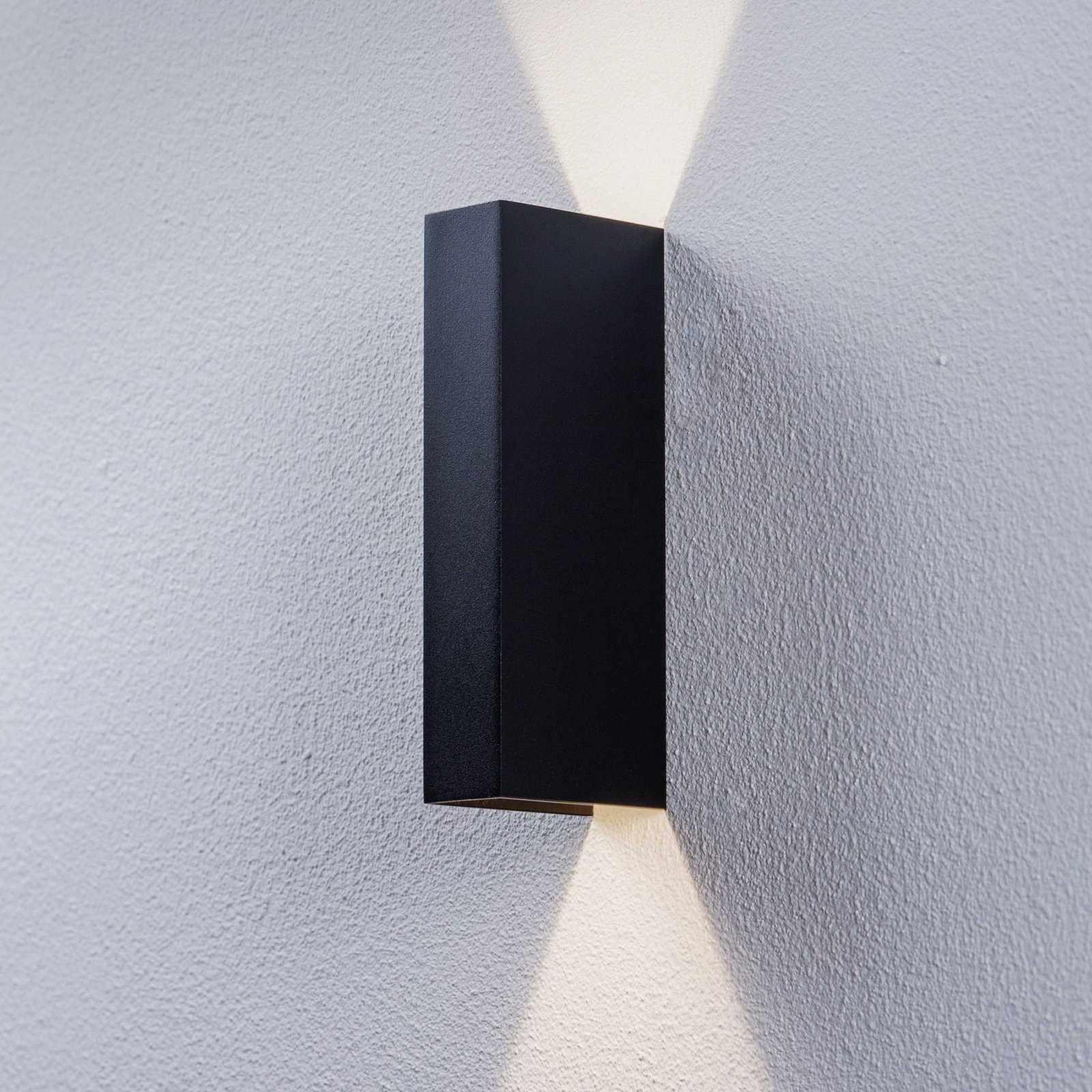 Arcchio Brinja applique d’extérieur LED, noire