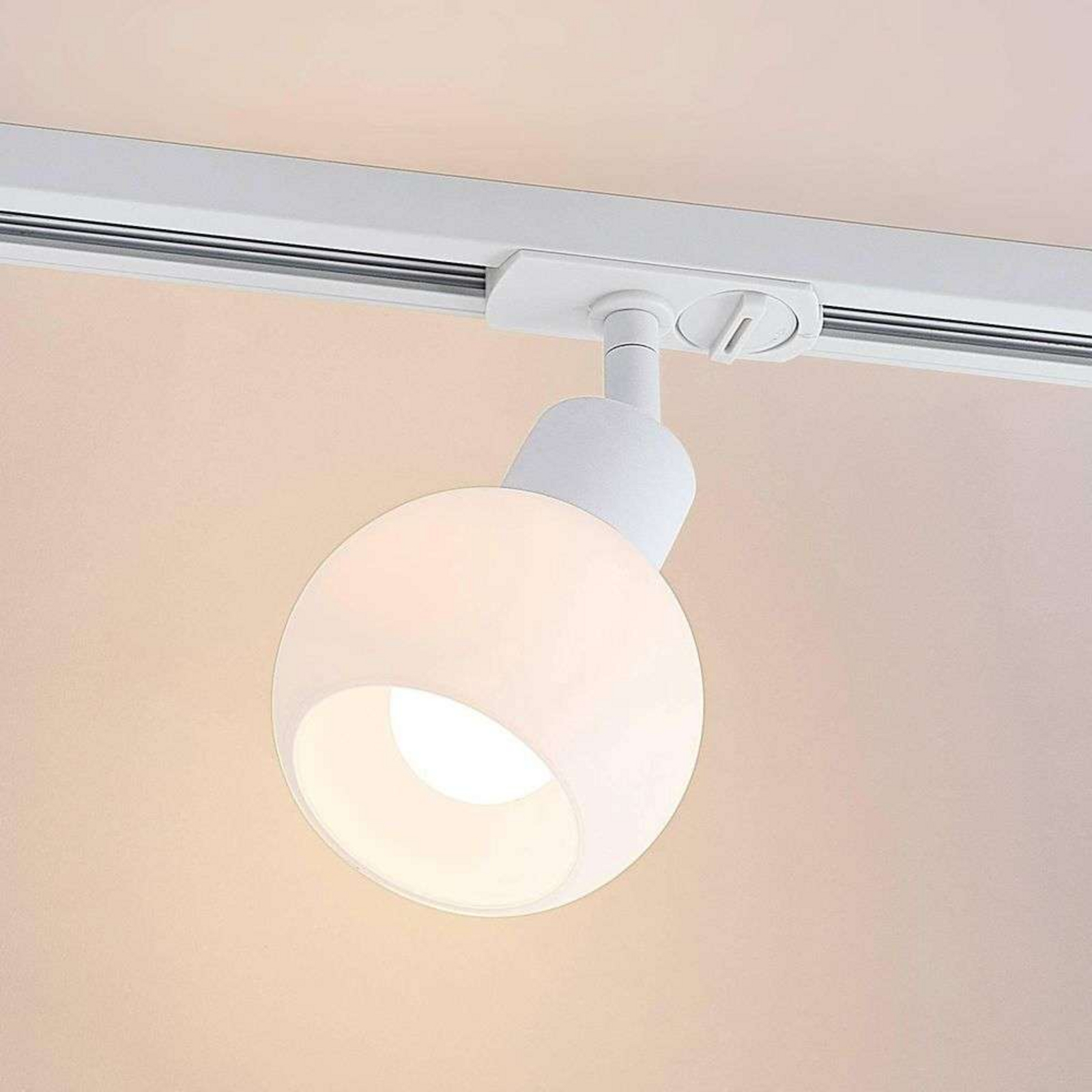 Linaro Round Trilho de luz E14 Branco - Lindby