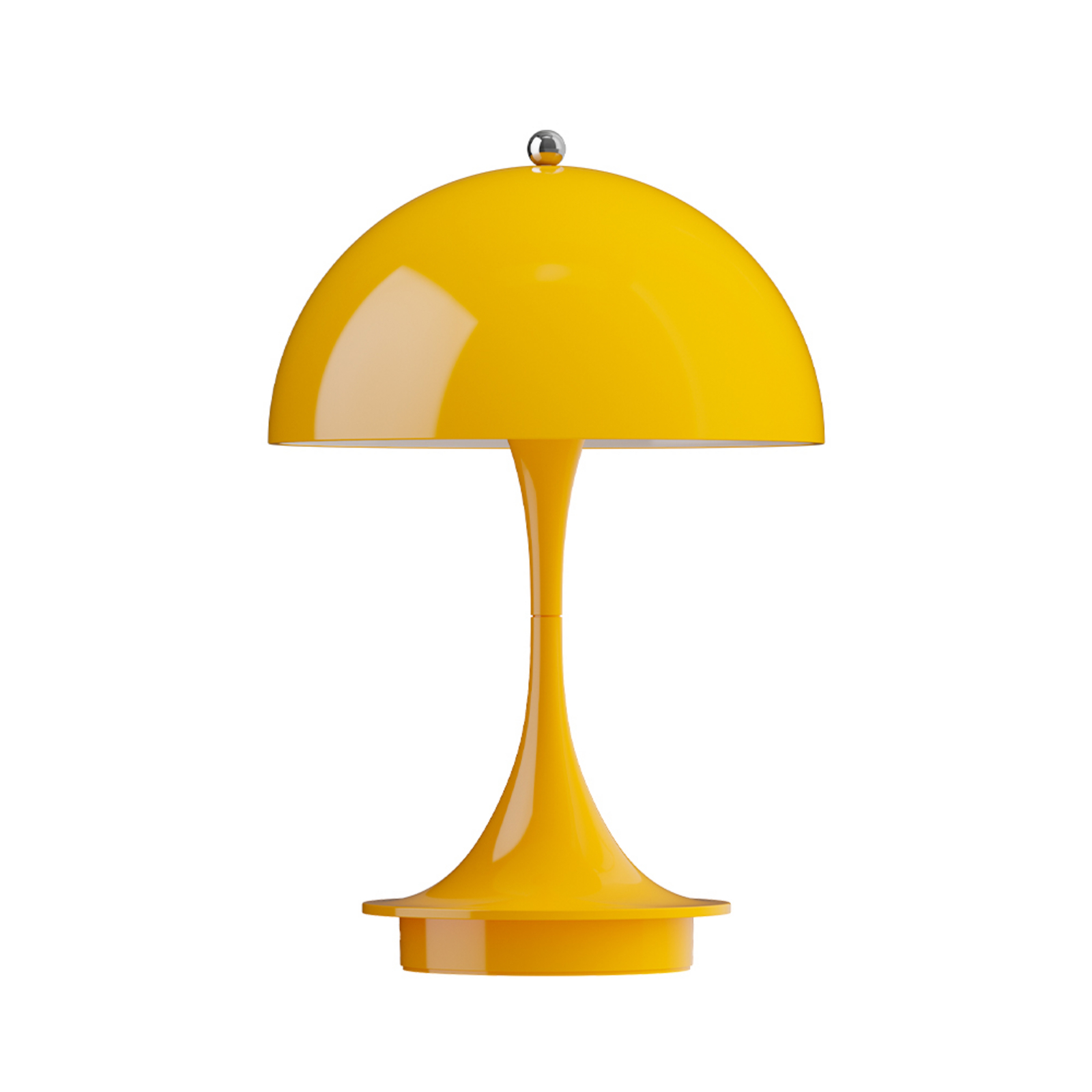 Panthella 160 Portable Lampada da Tavolo V3 Opaque Giallo - Louis Poulsen