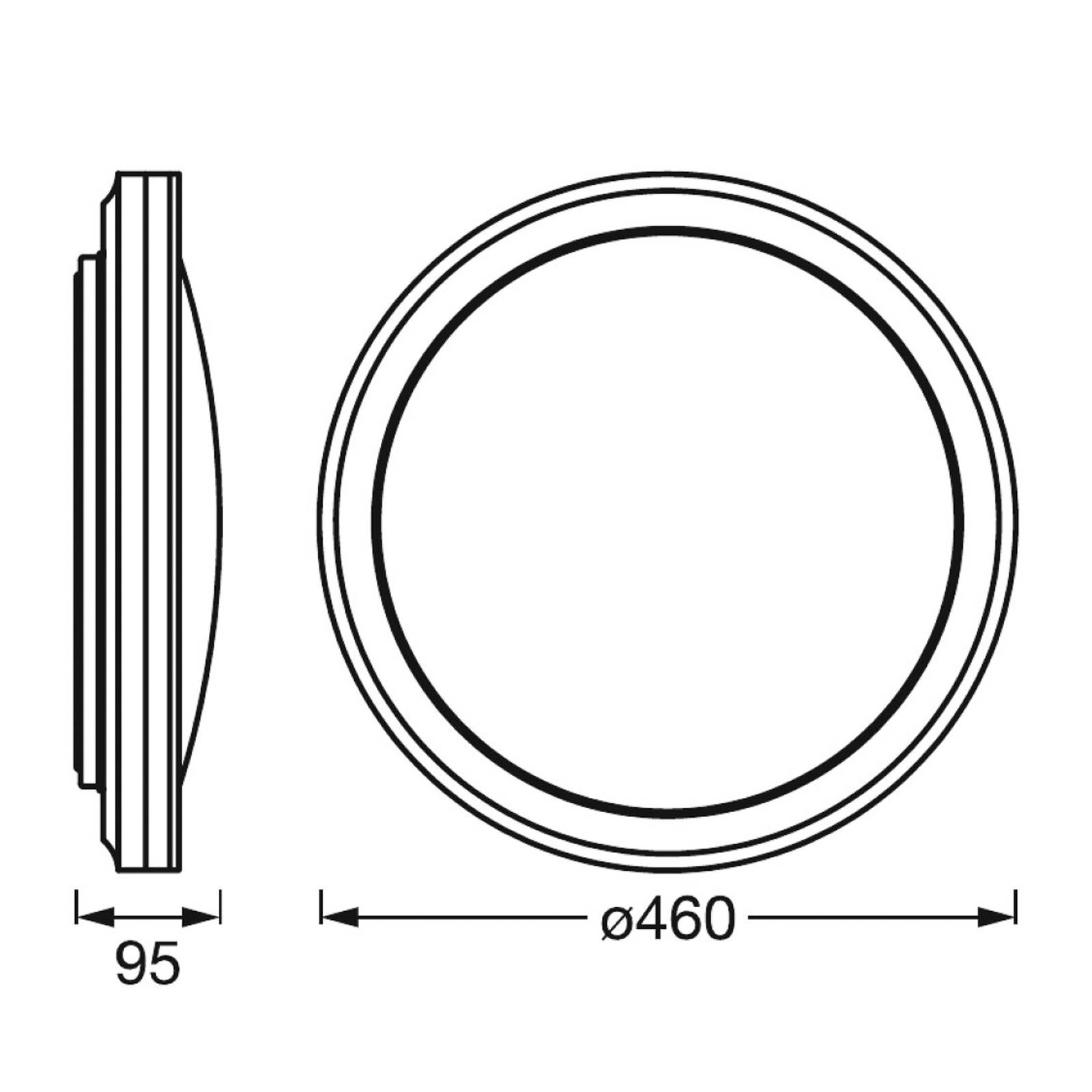 LEDVANCE SMART+ WiFi Orbis Circle CCT RGB biała