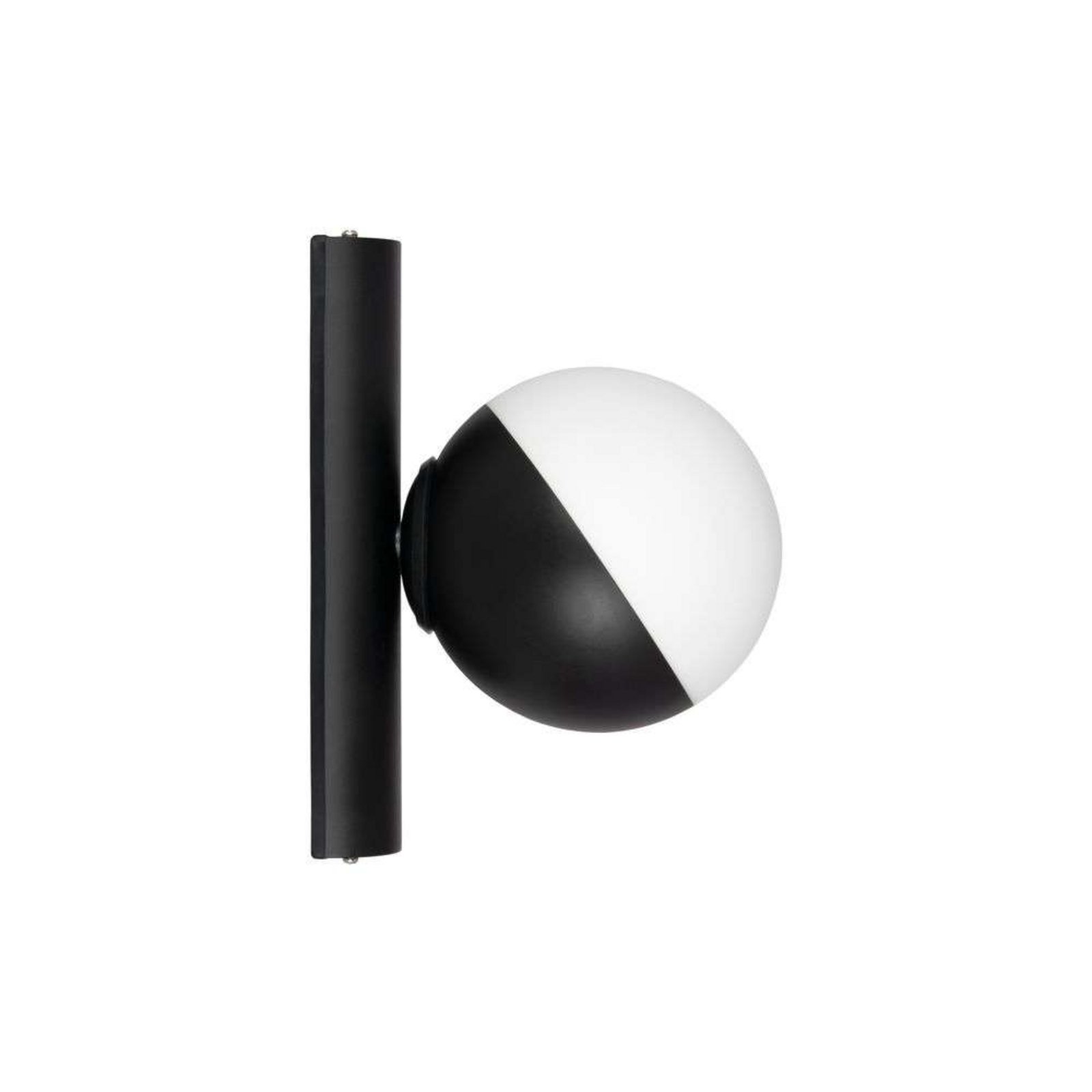 Contur 15 Candeeiro de Parede IP44 Black/White - Globen Lighting