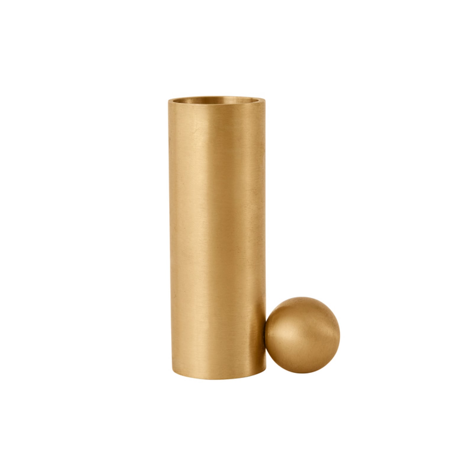 Palloa Kerzenhalter messing gebürstet 7cm OYOY Living Design