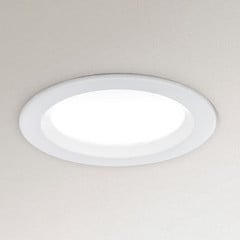 Stmív. LED podhled. svítidlo Spock Ø 9 cm bílé