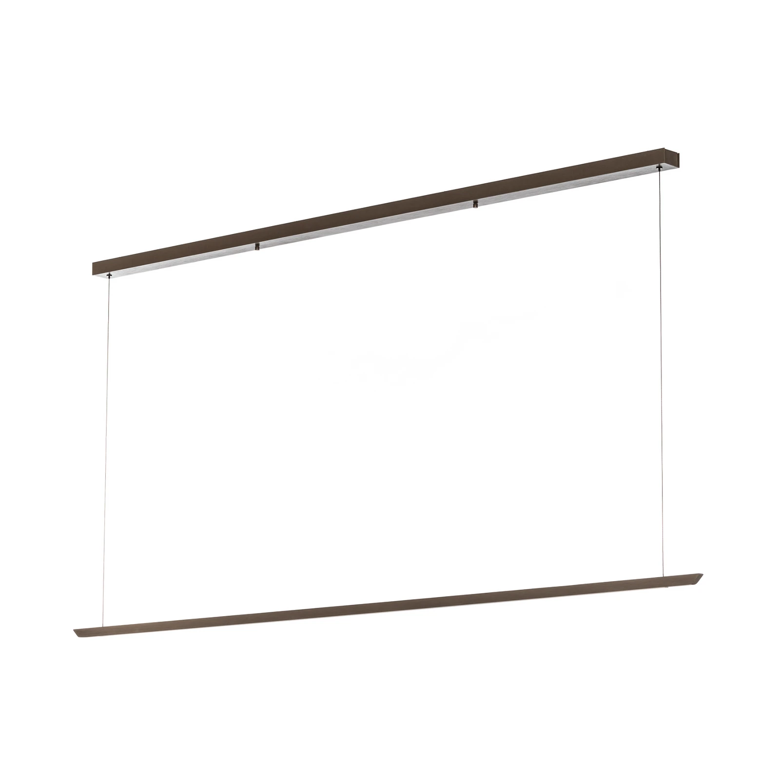 Quitani Niara LED závěsná lampa CCT bronzová eloxovaná