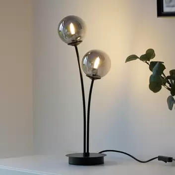 Till - petite lampe à poser LED avec base laiton