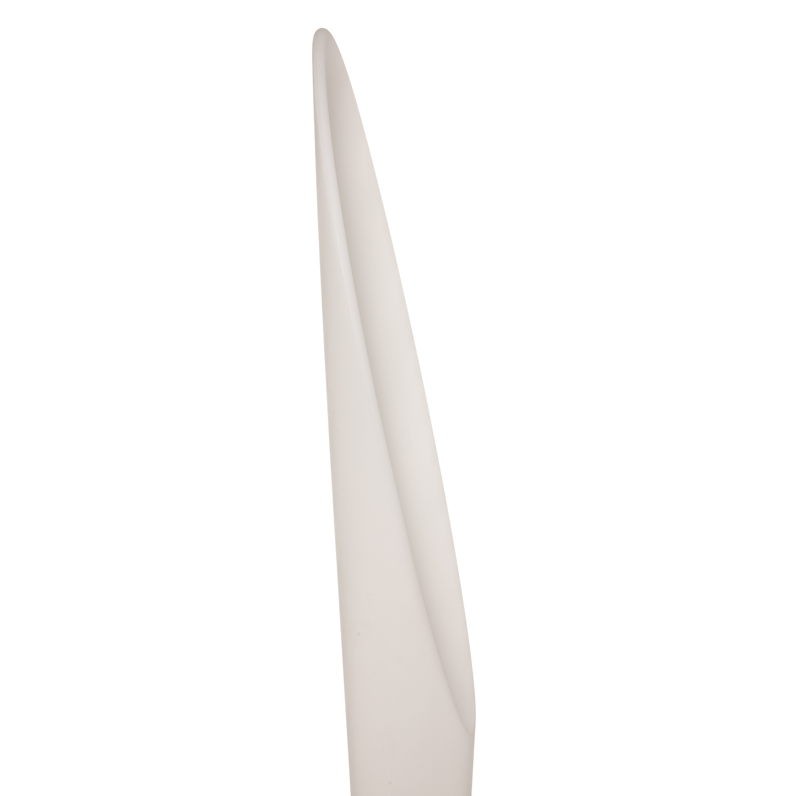 Bílá designová stojací lampa PEGGY venkovní, E27