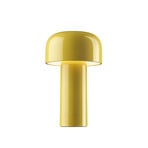Lampada LED da tavolo Bellhop, gialla, 21 cm, dimmerabile, IP54 - FLOS