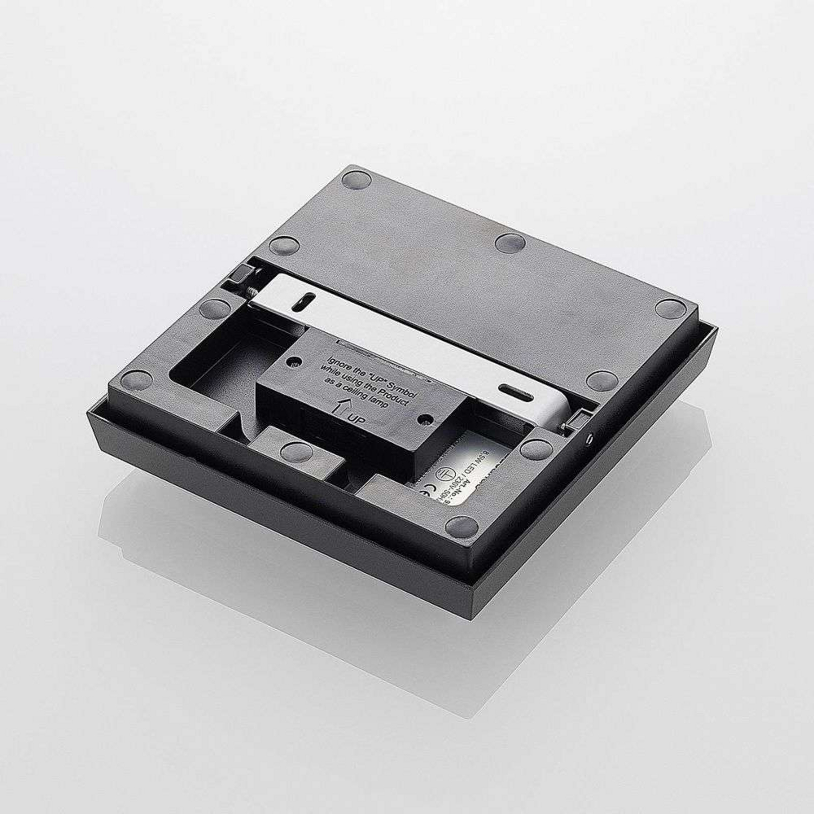Amra LED Square Ulko Kattovalaisin 17,5 Dark Grey - Lucande