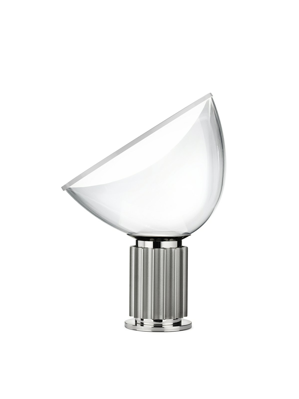 Taccia LED Stolna Lampa Small Silver - Flos