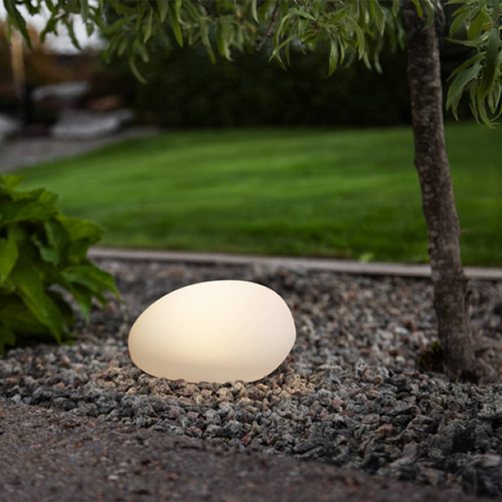  Star Trading Star Trading Globy Led Solar Light, White, 24.5 Cm, Plastic, Ip44 