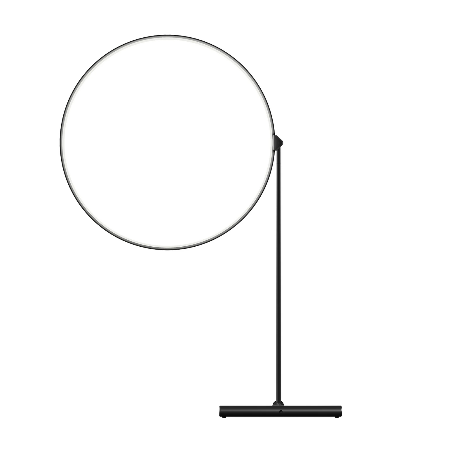 kdln lampada da tavolo LED Poise, nero, altezza 109 cm, dimmerabile
