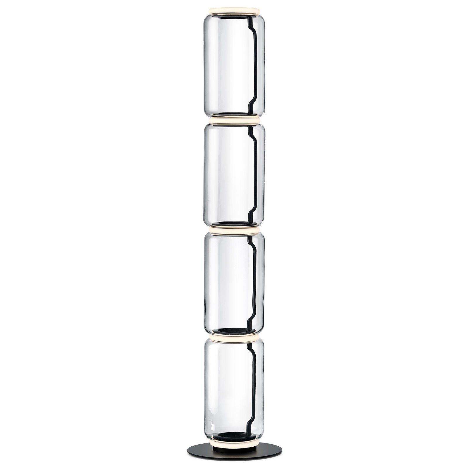 Noctambule F4 Floor Lamp Low Cylinder - Flos