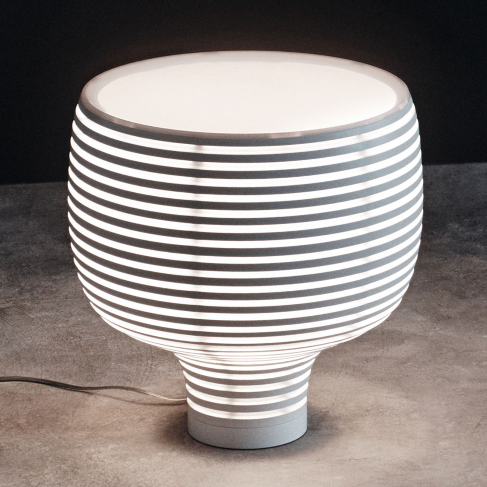 FOSCARINI Foscarini Behive table lamp with dimmer, for Living / Dining Room, ABS, polycarbonate, metal, E27, 150 W, energy efficiency: A++, H: 40 cm