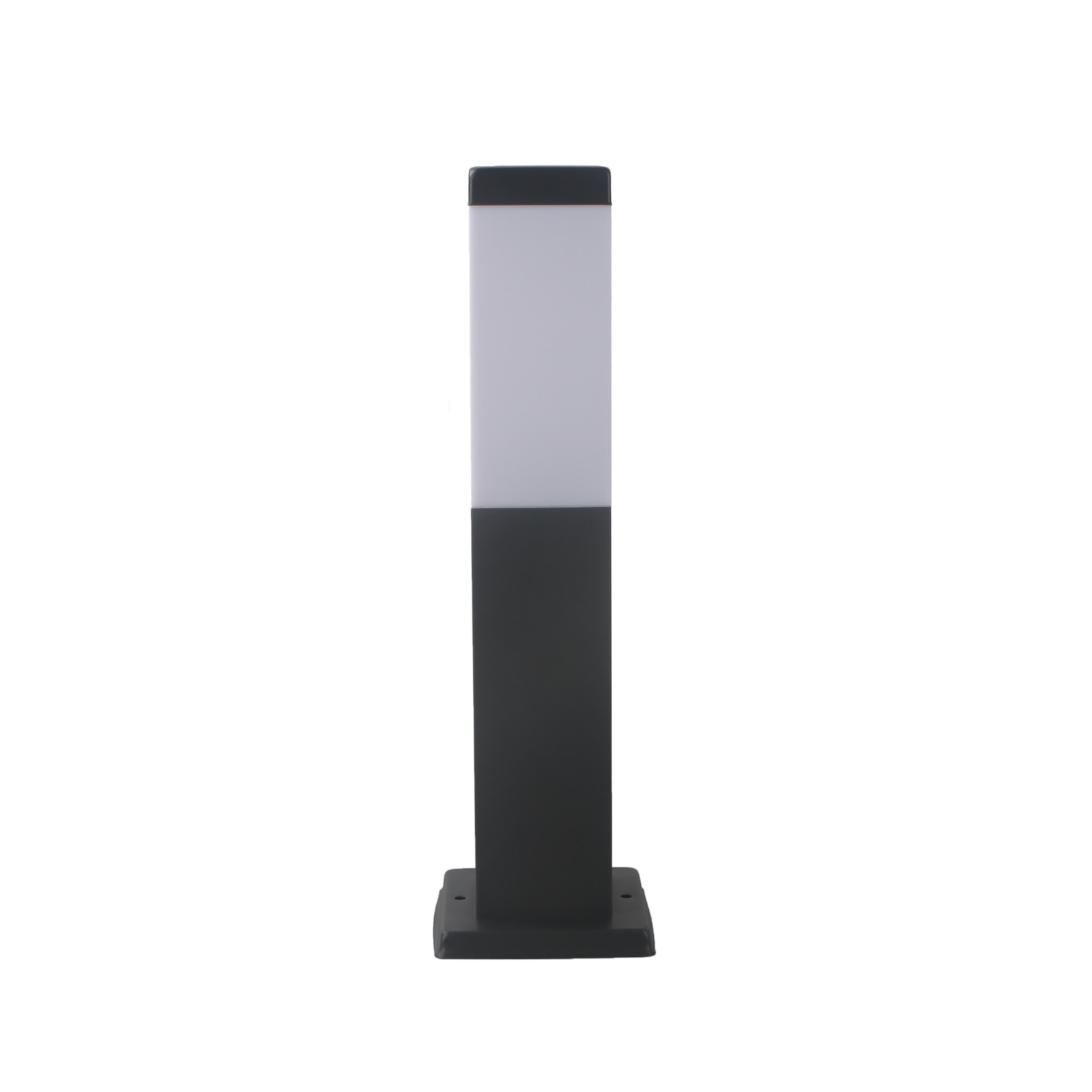 Lindby Honula pillar light, dark grey, IP44