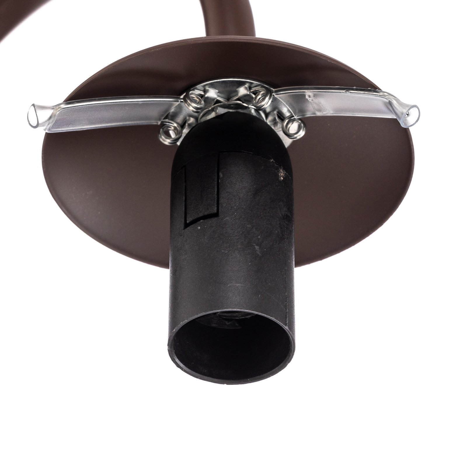 Valentina Aplică de Perete Smoked Grey/Coffee - Lindby