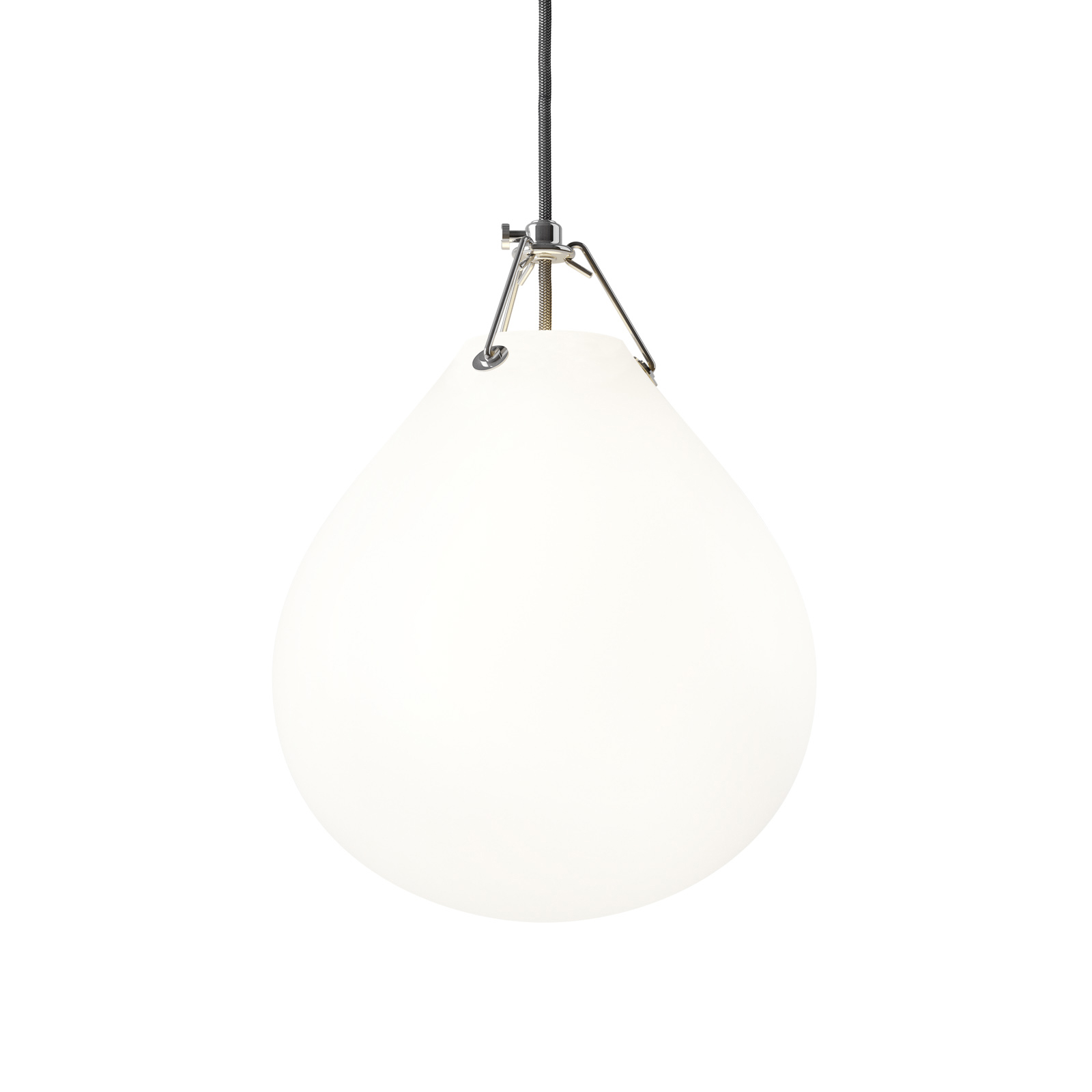 Moser Pendel Ø250 Matt White/Opal - Louis Poulsen