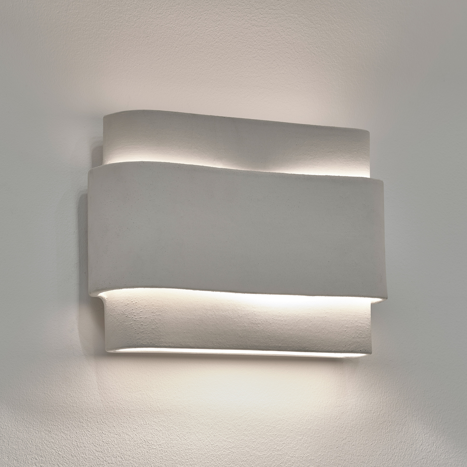 BEIGE LOUIS 02 væglampe, op/ned, stentøj, E14 – Serax