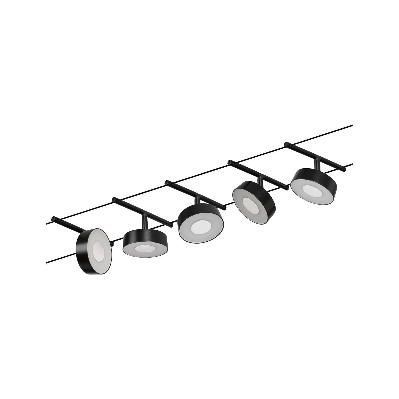 Paulmann Circle system linkowy LED 5-pkt. czarny